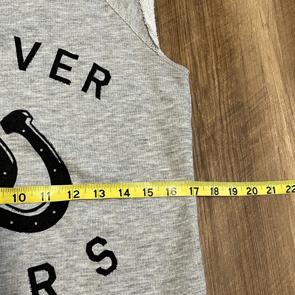 Zoe Karssen Forever Yours Cut Off Sweatshirt Size Small S - Picture 5 of 9